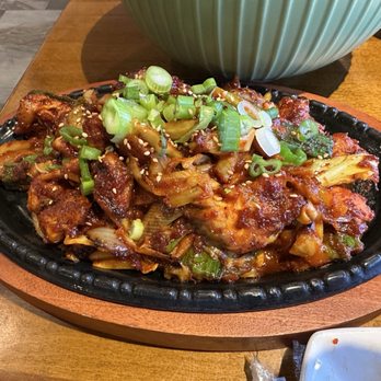 Dubu Dubu - Chicken bulgogi, spicy - Korean Near Me - Houston, Texas Dubu Dubu - Chicken bulgogi, spicy - Korean Near Me - Houston, Texas