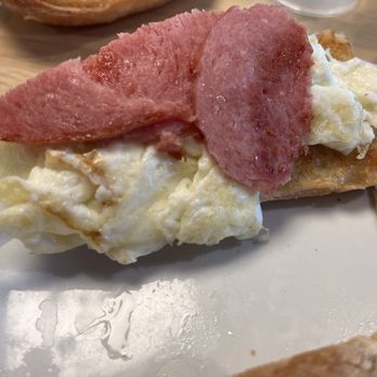 Wildflower - Taylor Ham Sandwich with thin scrap of ham - New American Near Me - Scottsdale, Arizona Wildflower - Taylor Ham Sandwich with thin scrap of ham - New American Near Me - Scottsdale, Arizona