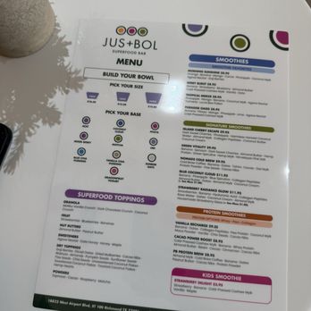 Jus Plus Bol Superfood Bar - Menu - Juice Bars & Smoothies Near Me - Richmond, Texas Jus Plus Bol Superfood Bar - Menu - Juice Bars & Smoothies Near Me - Richmond, Texas