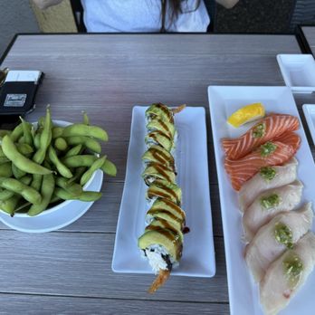 Sushi Kuchi - Mission Valley - Yellowtail Nigiri, Salmon Nigiri, Edamame - Japanese Near Me - San Diego, California Sushi Kuchi - Mission Valley - Yellowtail Nigiri, Salmon Nigiri, Edamame - Japanese Near Me - San Diego, California