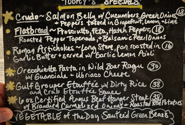 Menu photo 2 The Blind Mule Brevard, NC