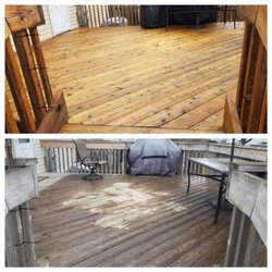 AMD Power Washing - WOOD DECK RESTORATION.
