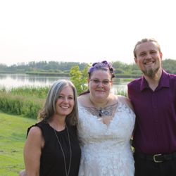 Cattail Crossing Golf & Winter Club - Brandy with clients Josie and Dallas