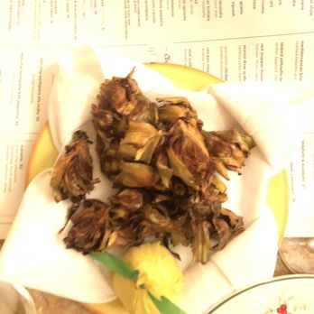 Trattoria Dell'Arte - Fried artichokes - Italian Near Me - New York, New York