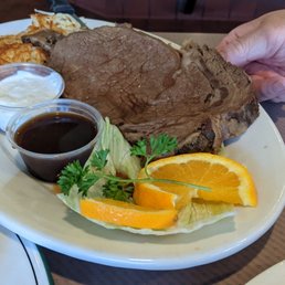 Prime rib dinner