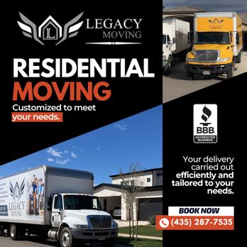 Legacy Moving - Movers Near Me - St George, Utah