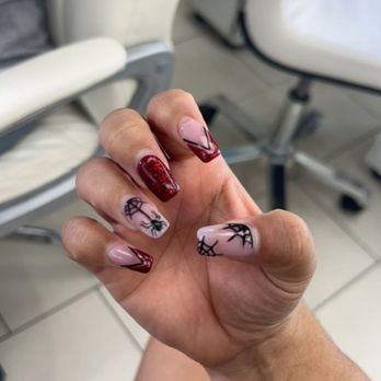 Valley Nails - Spooky nails! - Nail Salons Near Me - San Diego, California Valley Nails - Spooky nails! - Nail Salons Near Me - San Diego, California