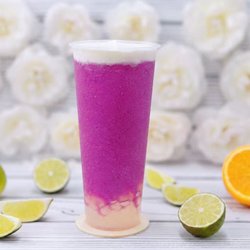 Lychee Dragon Fruit Smoothie w Angel Pearl