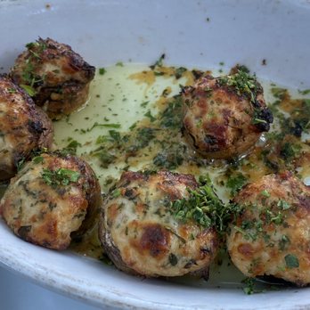 The Blue Lion - Stuffed mushrooms - New American Near Me - Jackson, Wyoming