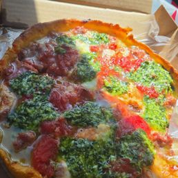 Marinate pizza