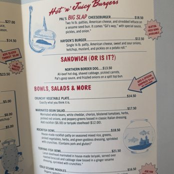 Pal’s - menu - Bars Near Me - Portland, Oregon