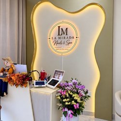 La Mirada Nails & Spa - Check in area to earn points and perks towards your next visits