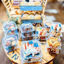 Kountry Kettle Restaurant - 4th of July bakery items...