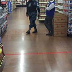Walmart - Yes, that's Walmart security in army fatigue. Steal one of Patti LaBelle's pies if you want to. #TheyPlayNoGamesDownHere #NoNeed4Police