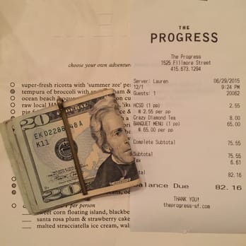 The Progress - New American Near Me - San Francisco, California