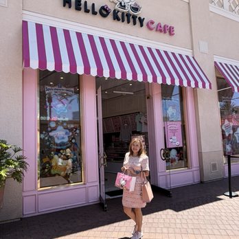 Hello Kitty Cafe - The outside - Cafes Near Me - Irvine, California