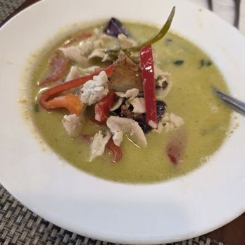 Saap Thai Kitchen - I like this dish the most - is green curry chicken. The sauce is good and I love the sauce and ask to bring the remaining left over home. - Thai Near Me - South San Francisco, California Saap Thai Kitchen - I like this dish the most - is green curry chicken. The sauce is good and I love the sauce and ask to bring the remaining left over home. - Thai Near Me - South San Francisco, California