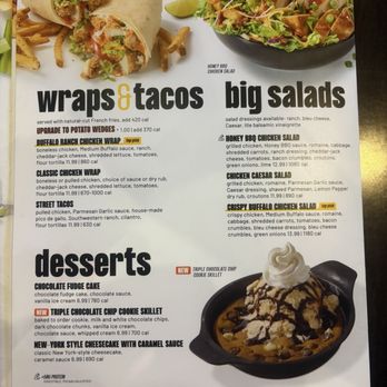 Buffalo Wild Wings - Menu 11/29/2025 - American Near Me - Grand Island, Nebraska