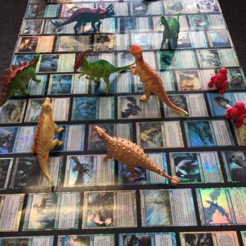 Mox Mania - Magic table with dinosaurs because why not? - Toy Stores Near Me - Madison, Wisconsin