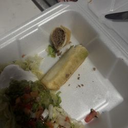 El Toro Mexican Restaurant - Undercooked Flautas Mexicanas