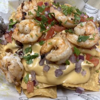 Kinky Taco - Shrimp nachos - Tacos Near Me