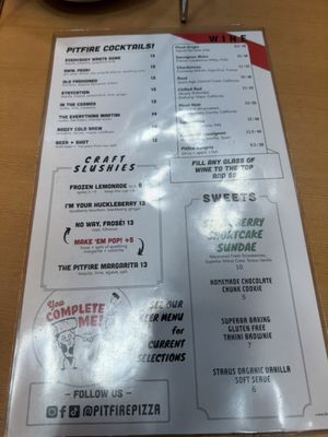 Menu photo 1 Pitfire Pizza Echo Park Los Angeles, CA