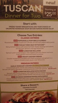 Menu photo 4 Olive Garden Italian Restaurant Monroeville, PA Menu photo 4 Olive Garden Italian Restaurant Monroeville, PA