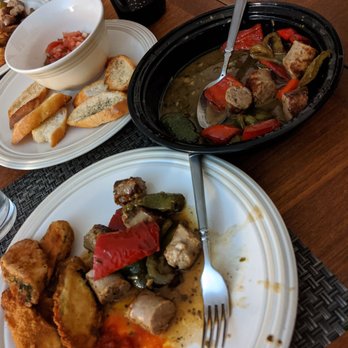 Mart Anthony's - Peppers and onions/fried zucchini - Italian Near Me - Chicago, Illinois