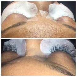 Lashing Impression - Before and after!