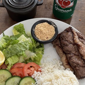Brazuca Cafe - Steak Plate (GF) picanha - Brazilian Near Me - Costa Mesa, California