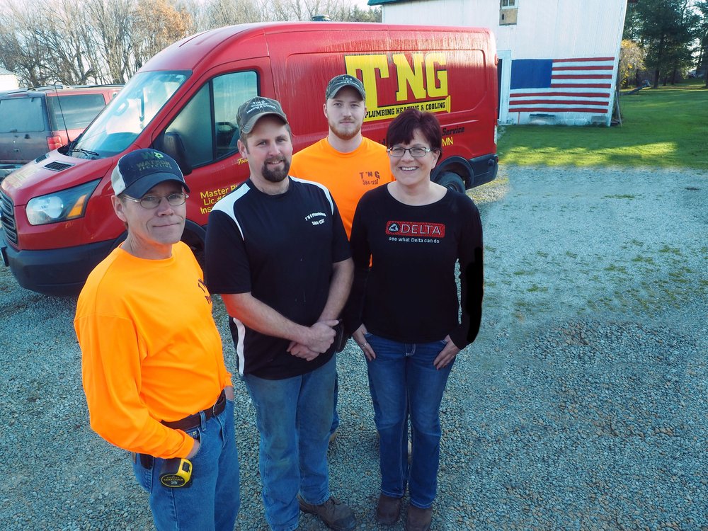 Slide of T 'N G Plumbing