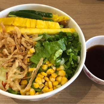 Spring Rolling - Hubby's salad 4.30.23 - Salad Near Me - Magnolia, Texas