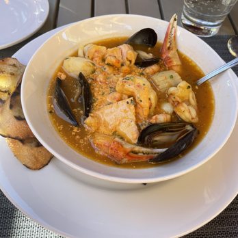 Red Door Bistro - Bouillabaisse with a rouille - Bistros Near Me - Whistler, British Columbia Red Door Bistro - Bouillabaisse with a rouille - Bistros Near Me - Whistler, British Columbia
