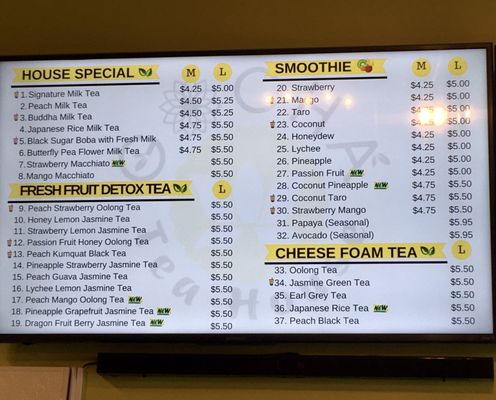 Menu photo 1 GoCha Teahouse Brooklyn Park, MN