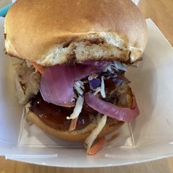 Hawaiian BBQ Pork slider