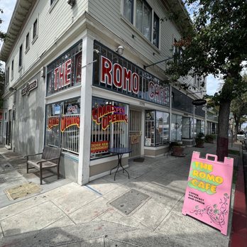 The Romo Cafe - Outside of the place - Sandwiches Near Me - Oakland, California