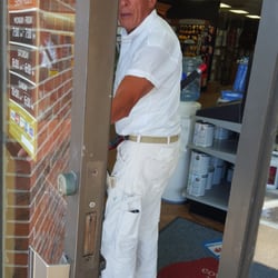 Sherwin-Williams Paint Store - They even have a door greeter