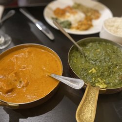 Mayuri Indian Restaurant - BUTTER CHICKEN and Palak Paneer