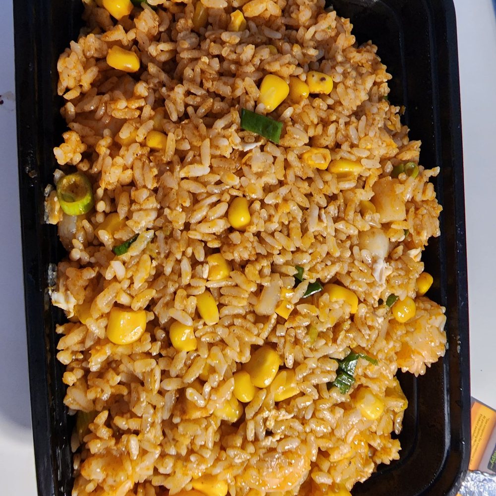 Seafood fried rice