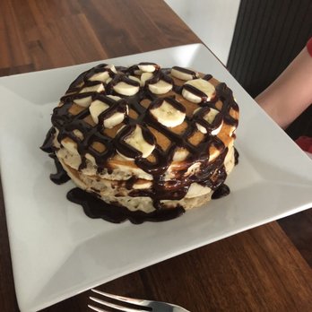 Barking Mad Cafe - Nutella Banana pancake - Coffee & Tea Near Me - Gaithersburg, Maryland