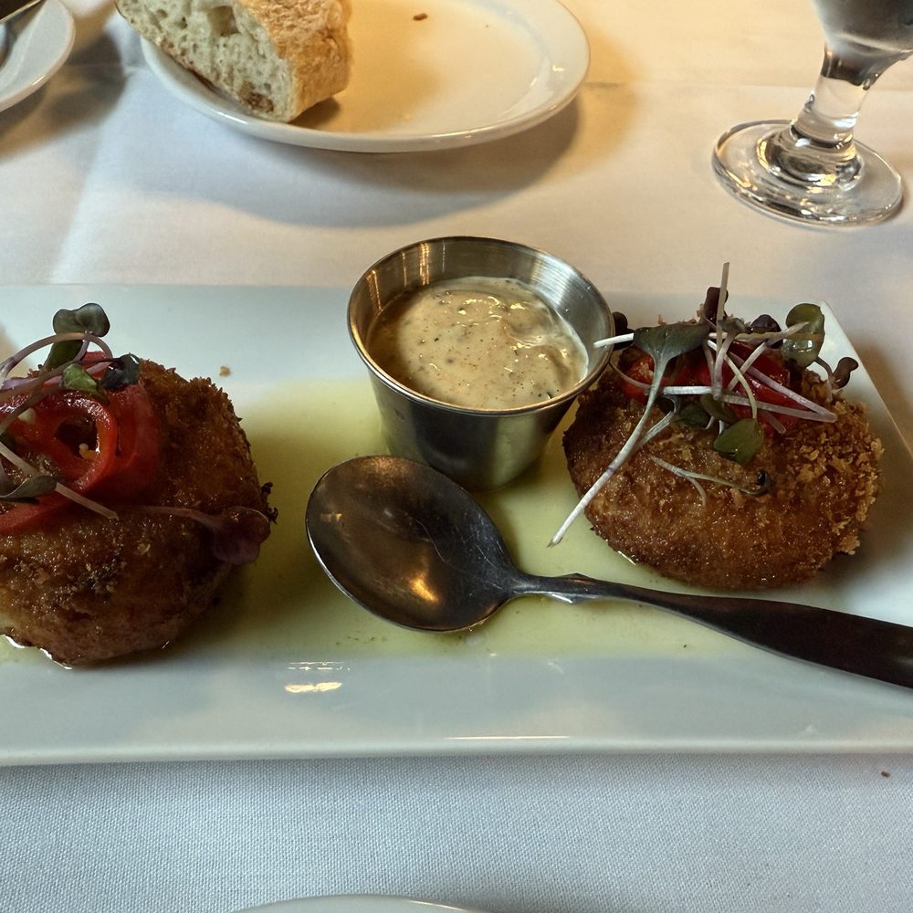 The Sheldon Inn - Crab cakes with remoulade - American Near Me - Elk Grove, California The Sheldon Inn - Crab cakes with remoulade - American Near Me - Elk Grove, California