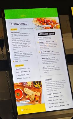 Menu photo 1 Tikka Shack Indian Grub Mechanicsburg, PA Menu photo 1 Tikka Shack Indian Grub Mechanicsburg, PA