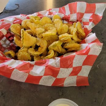 Ma’s Café - Fried pickles, very good. - American Near Me - Leesburg, Texas Ma’s Café - Fried pickles, very good. - American Near Me - Leesburg, Texas