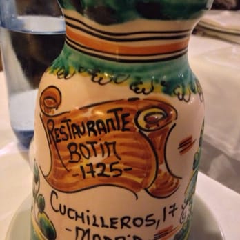 Botín - Sangria pitcher - Spanish Near Me - Madrid, M