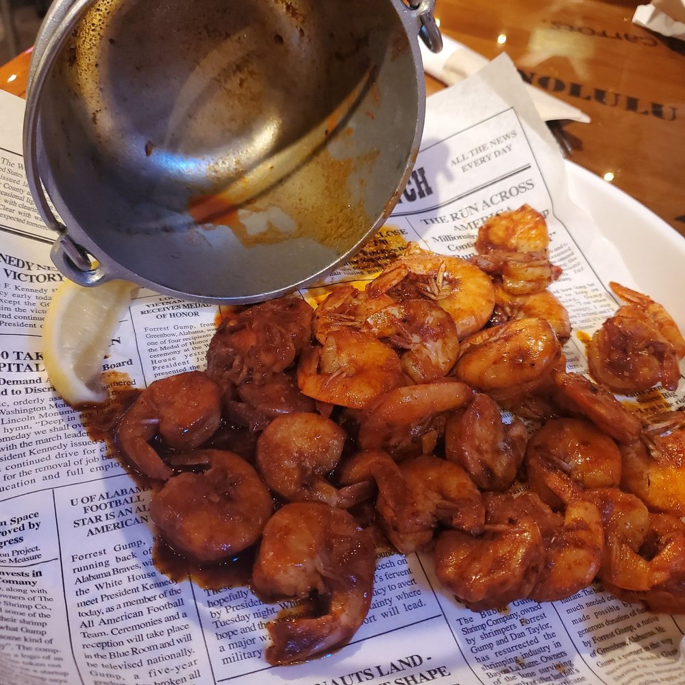Bubba Gump Shrimp - Shrimpers Net Catch - Seafood Near Me - Orlando, Florida