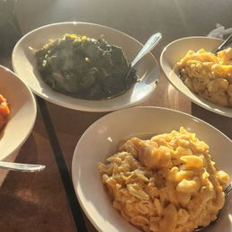 Sides: Yams, Greens, Mac n Cheese Sides: Yams, Greens, Mac n Cheese