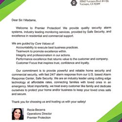 Premier Protection - Some information about is and our mission.
