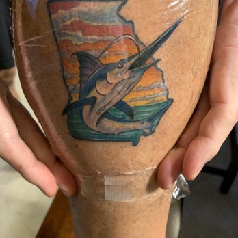 Unify Tattoo - Tattoo from Unify tattoo.  Skyler rocked it! - Tattoo Near Me - St. Augustine, Florida