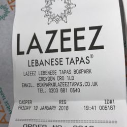 Lazeez Lebanese Tapas