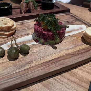 Traveler's Table - Beetroot Tartare - Cocktail Bars Near Me - Houston, Texas